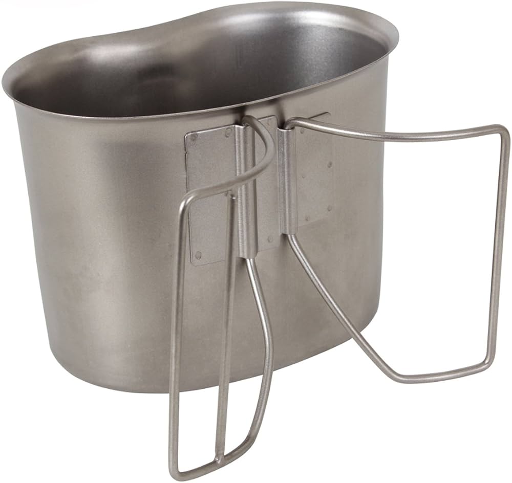 G.I. Style Stainless Steel Canteen Cup