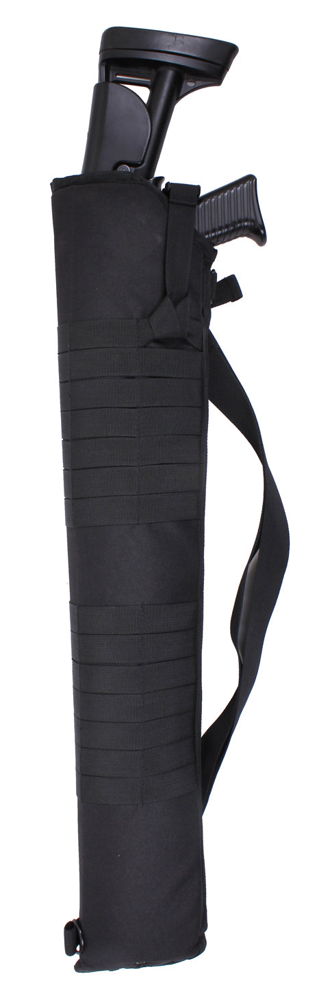 Tactical MOLLE Shotgun Scabbard Black
