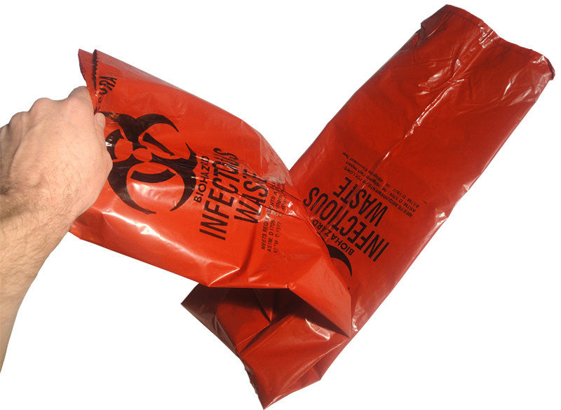 Red Infectious Waste Bags