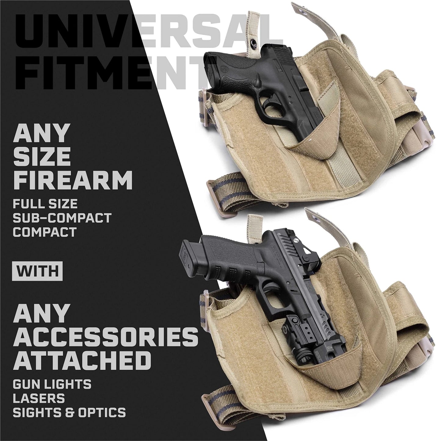 Adjustable Universal Drop Leg Tactical Holster