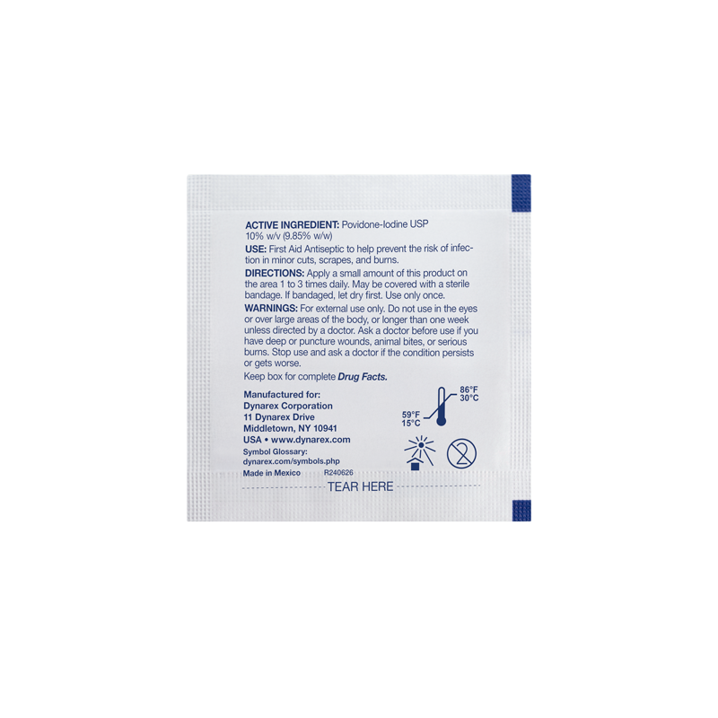Povidone Iodine Prep Pad 10pk