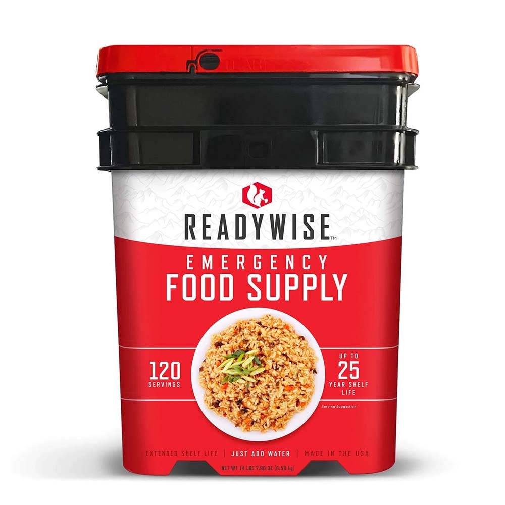 ReadyWise 120-Serving Emergency Food Supply