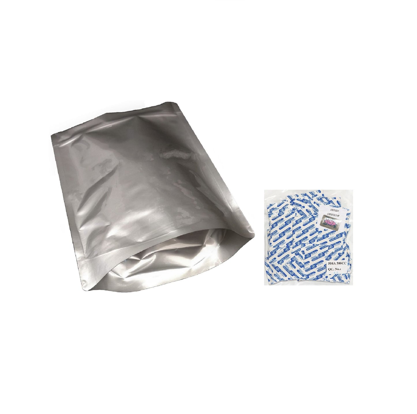 1-Gallon Mylar Bags, 5 Mil  10PK