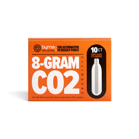 Byrna 8‑Grain CO₂ Cartridges (For SD & CL Launchers)