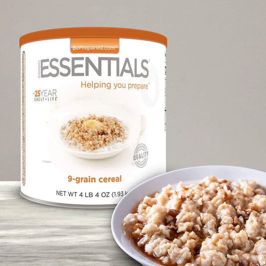 Emergency Essentials 9-Grain Cereal Large #10 Can