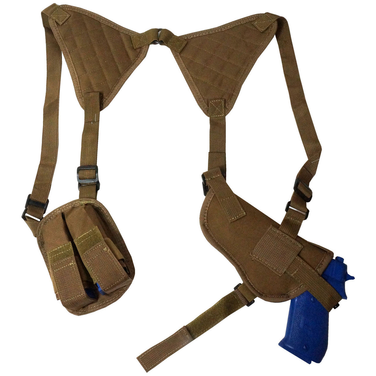 Ambidextrous Shoulder Holster/Tan