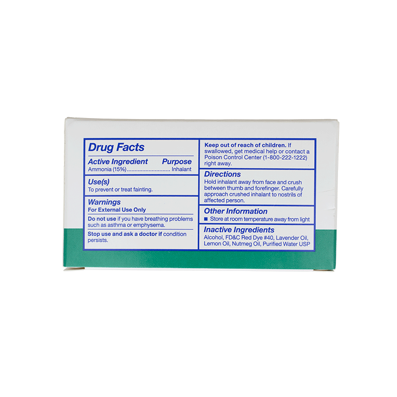 Dynarex Ammonia Inhalants (Ampule) – 10 Pack
