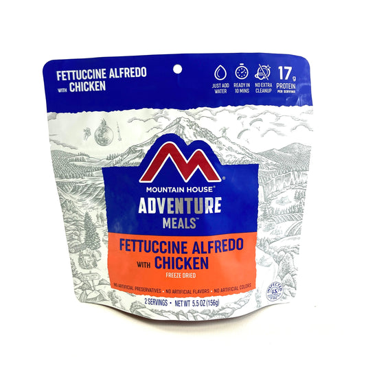 Fettuccine Alfredo with Chicken – Freeze-Dried Meal (Pouch) | Mountain House