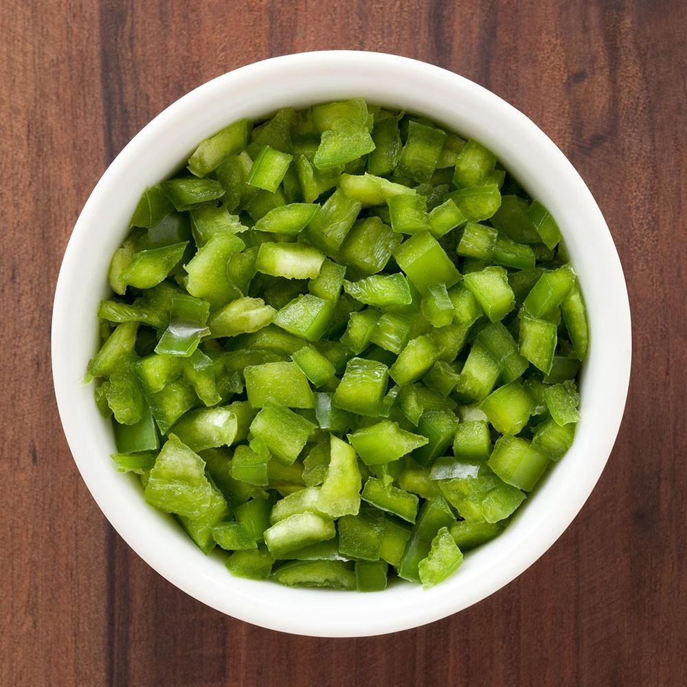 Emergency Essentials Freeze-Dried Green Bell Pepper Dices – Large #10 Can
