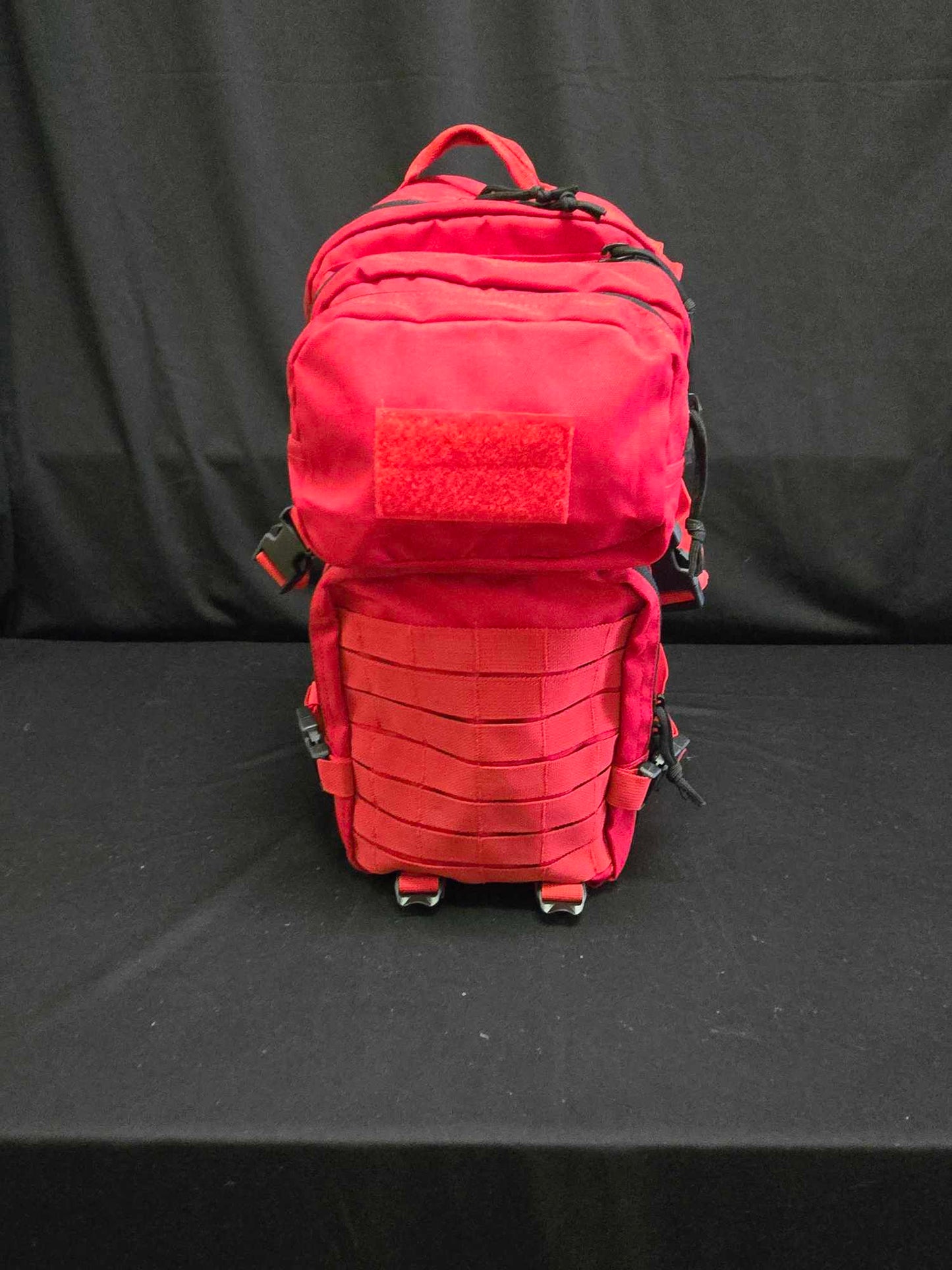 Tactical Heavy-Duty Combat Backpack – Red