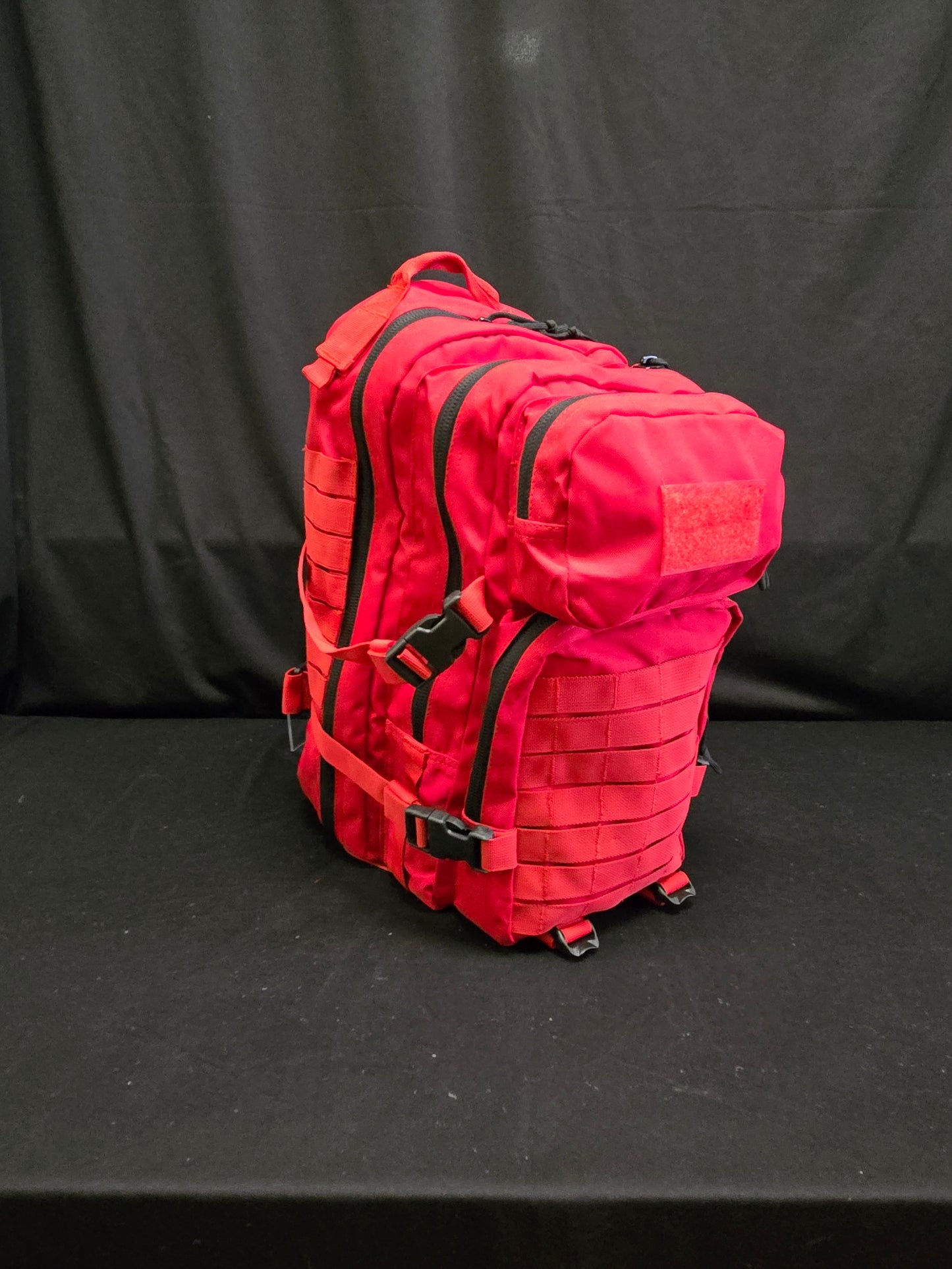 Tactical Heavy-Duty Combat Backpack – Red