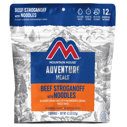 Beef Stroganoff with Noodles Pouch