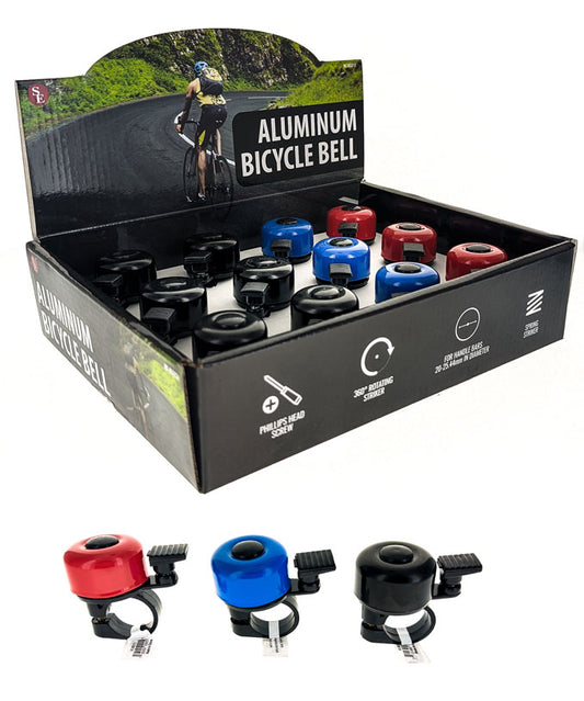 Compact Aluminum Bicycle Bell