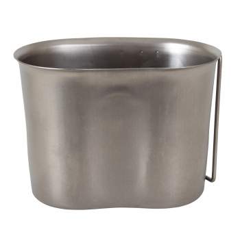G.I. Style Stainless Steel Canteen Cup