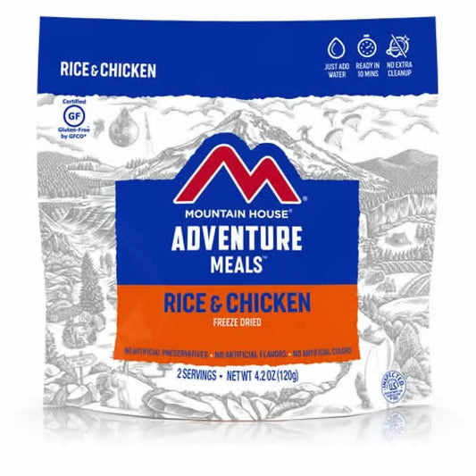 Rice & Chicken – Freeze-Dried Meal (Pouch) | Mountain House