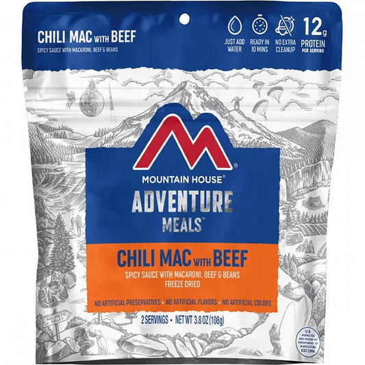 Chili Mac with Beef – Freeze-Dried Meal (Pouch) | Mountain House