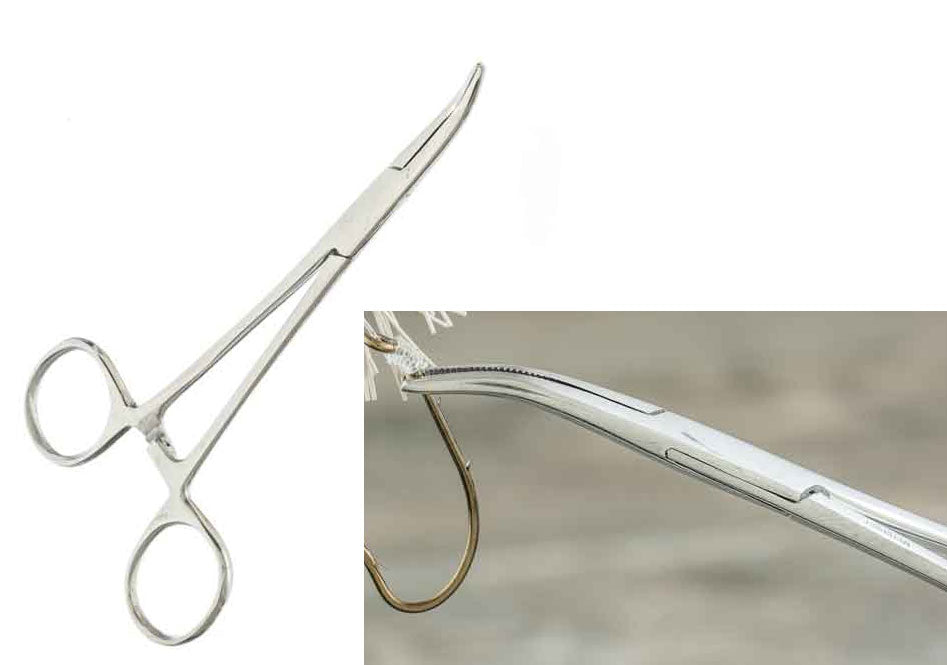 5-1/2-Inch Self Locking Curved Forceps (Hemostat) NON Sterile