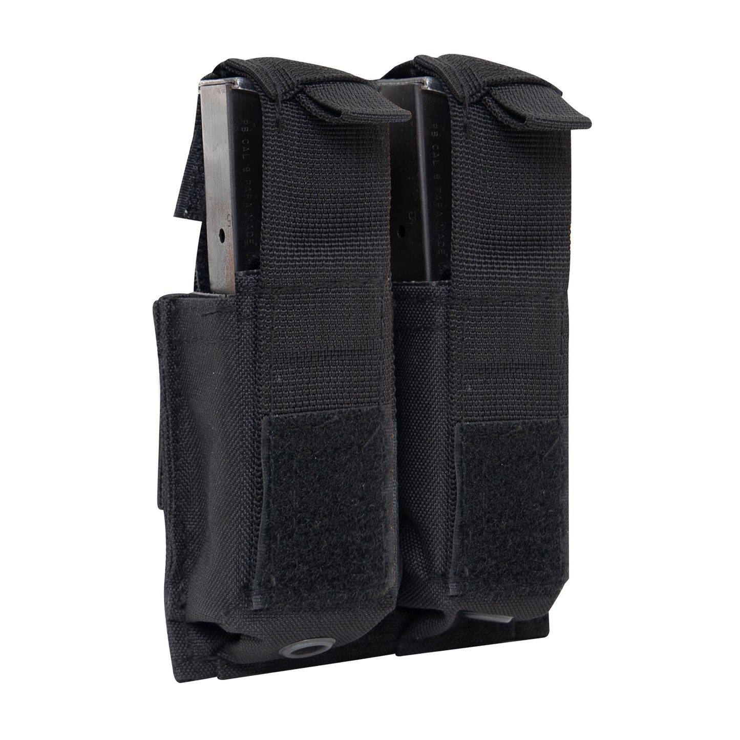 MOLLE Double Pistol Mag Pouch/ Black