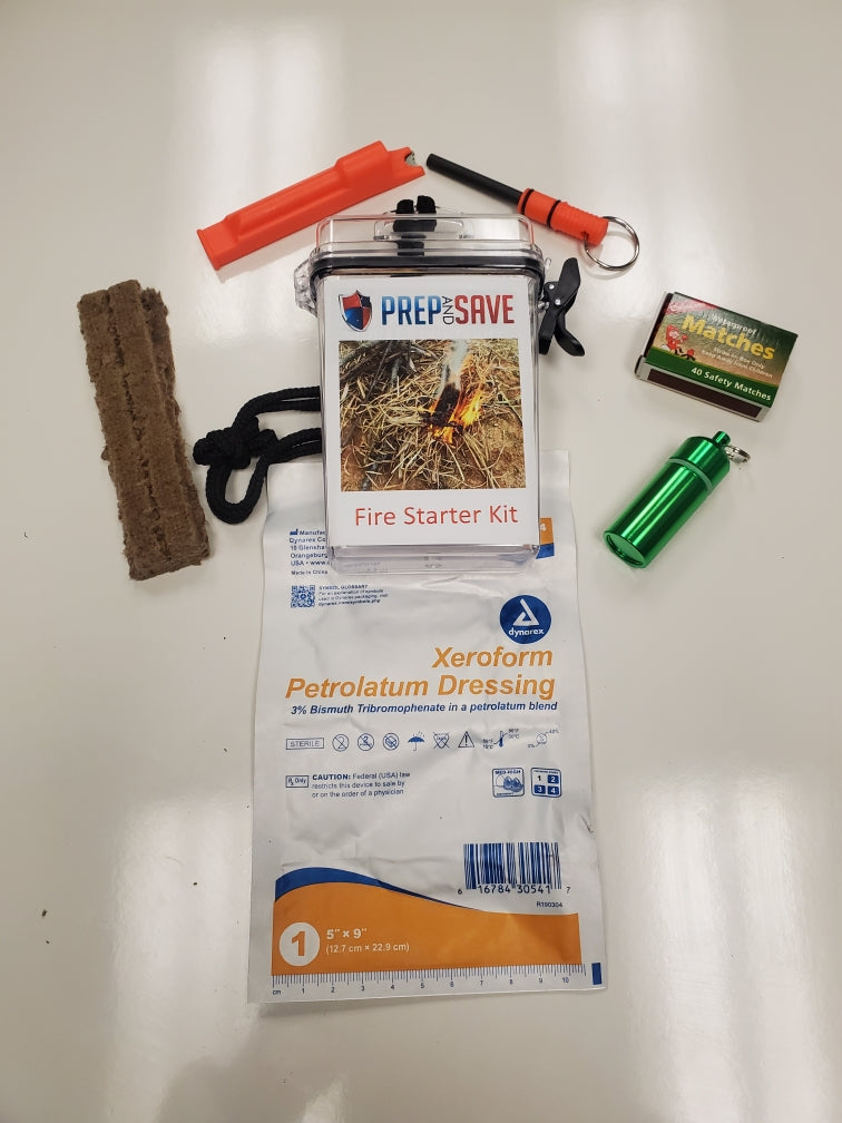 Prep and Save Fire Starter Kit