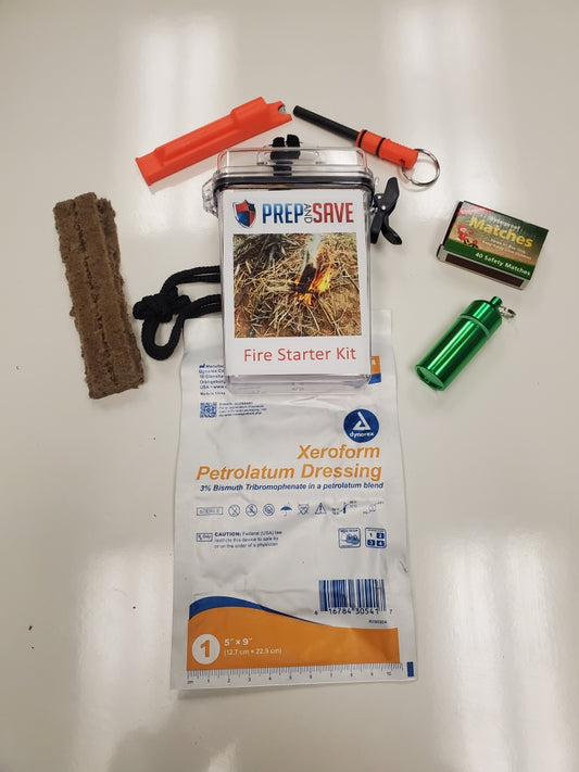 Prep and Save Fire Starter Kit