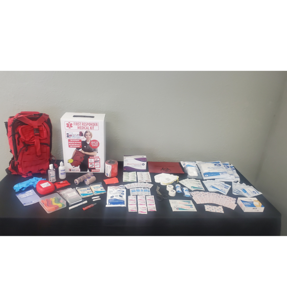First Responder Medical Kit ( Nurse Responder Bag) by Prep and Save
