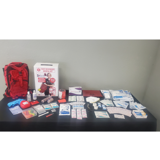 First Responder Medical Kit ( Nurse Responder Bag) by Prep and Save