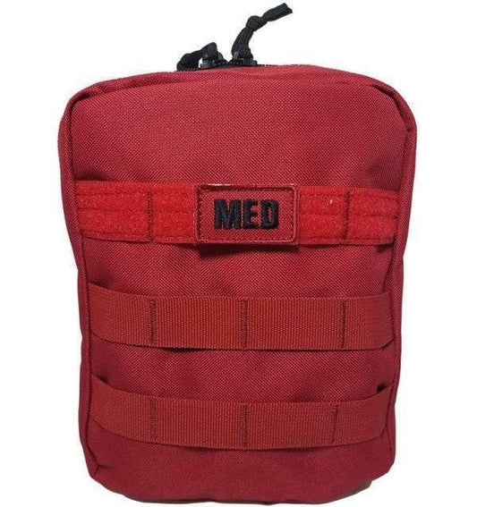 Empty - Tactical Trauma Molle Medical Bag Red