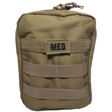 Empty - Tactical Trauma MOLLE Medical Bag Tan