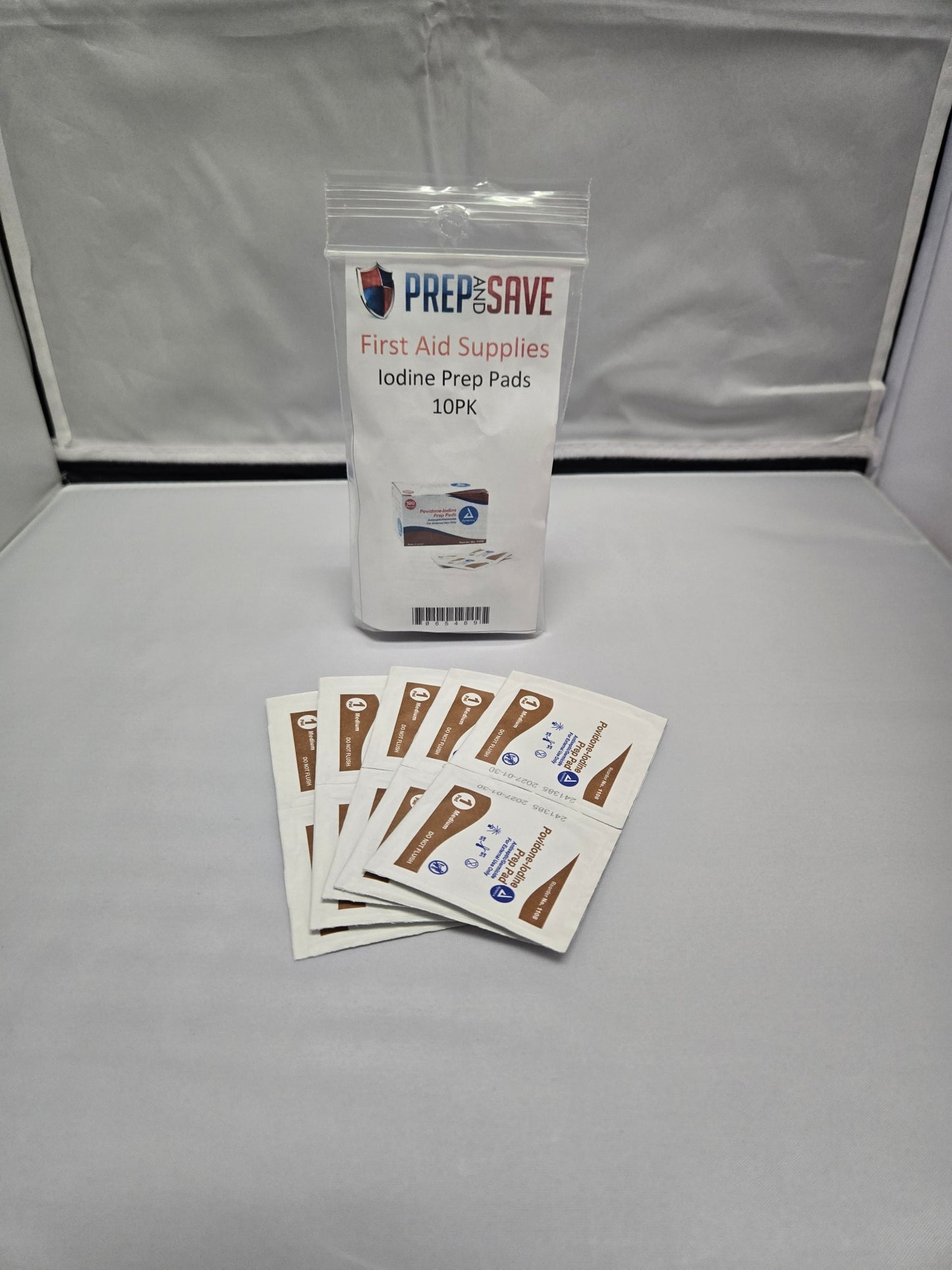 Povidone Iodine Prep Pad 10pk