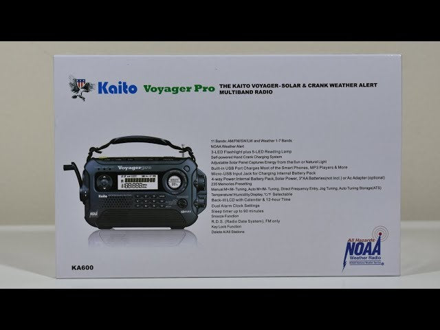 Kaito Voyager Pro KA600 Emergency Radio