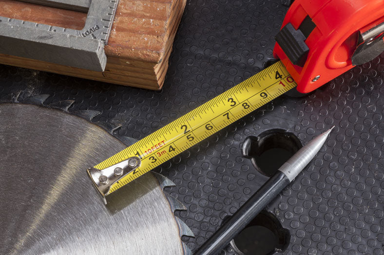 10-Foot Locking Measuring Tape — SAE & Metric
