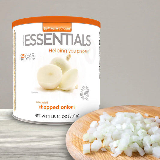 Emergency Essentials Dehydrated Chopped Onions Large #10 Can