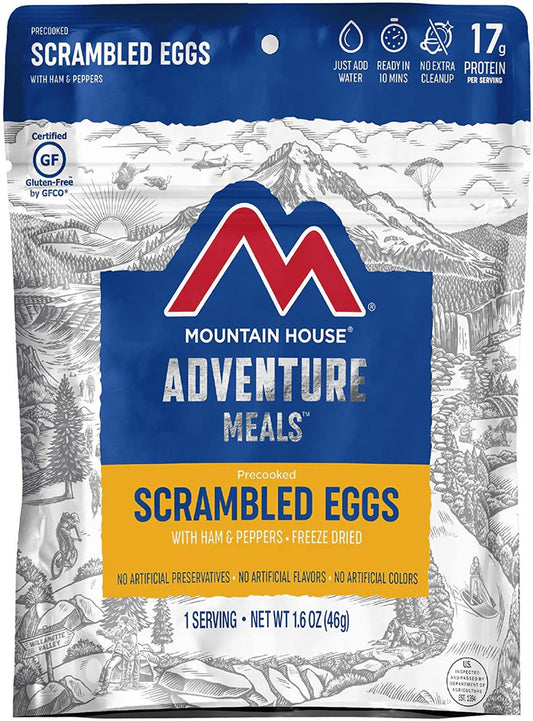 Scramble Ham & Peppersd Eggs with – Freeze-Dried Meal (Pouch) | Mountain House
