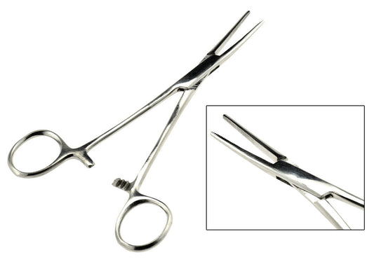 5-½" Self-Locking Straight Forceps (Hemostats) NON Sterile