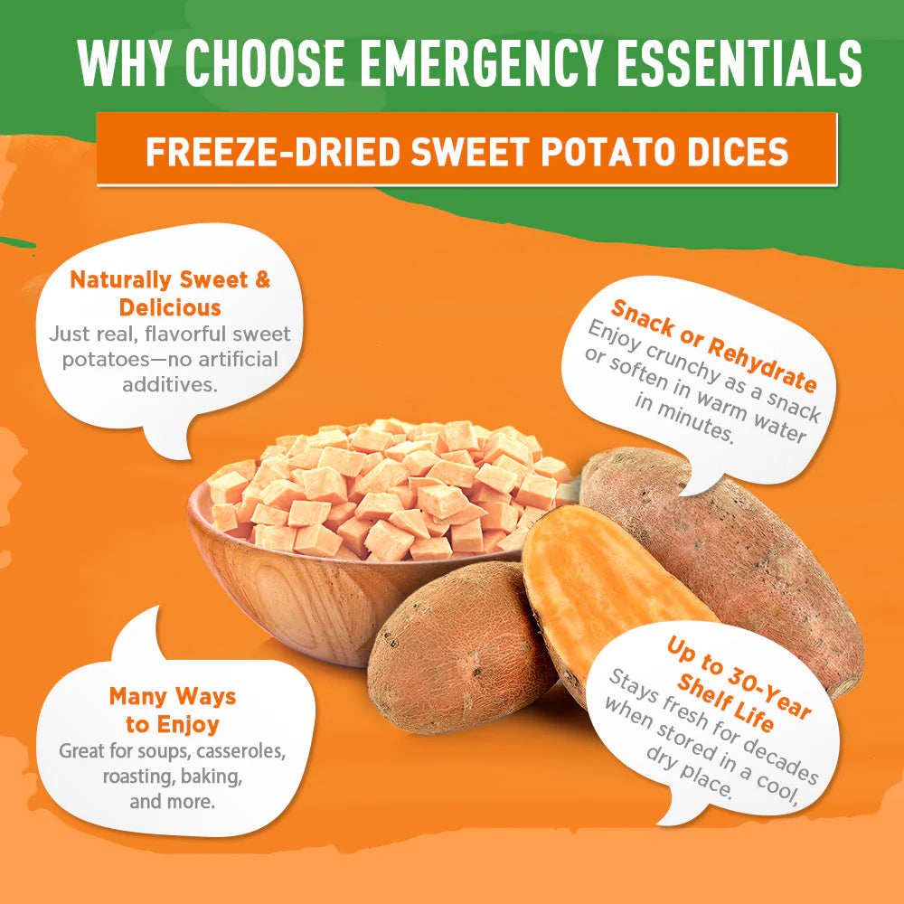 Sweet Potato Dices #10