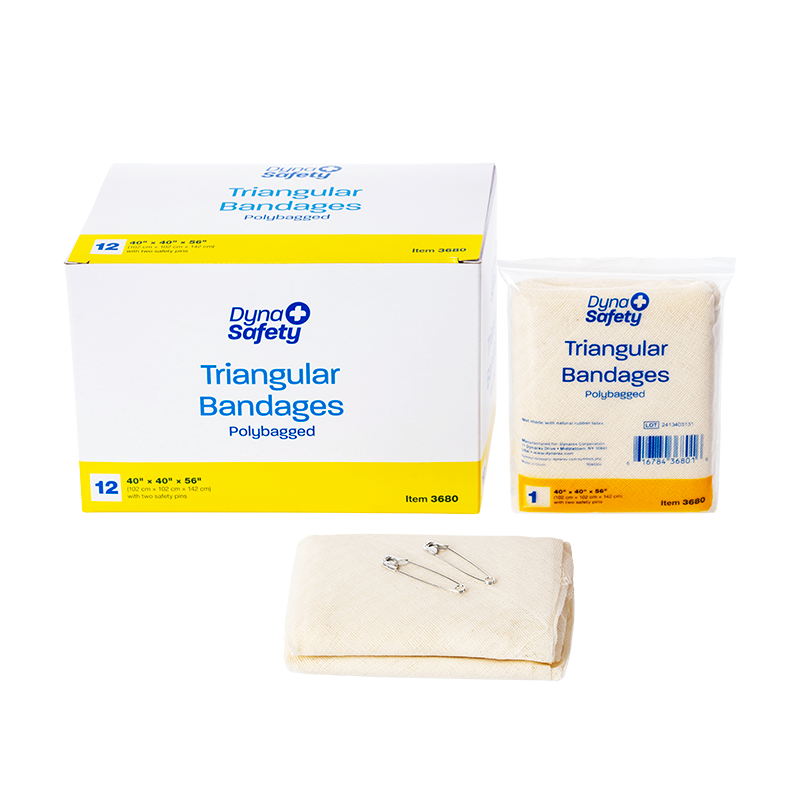 Dynarex Triangular Bandage 40x40x56 – 12 Pack