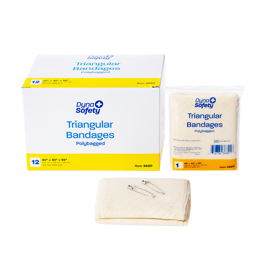 Dynarex Triangular Bandage 40x40x56 – 12 Pack