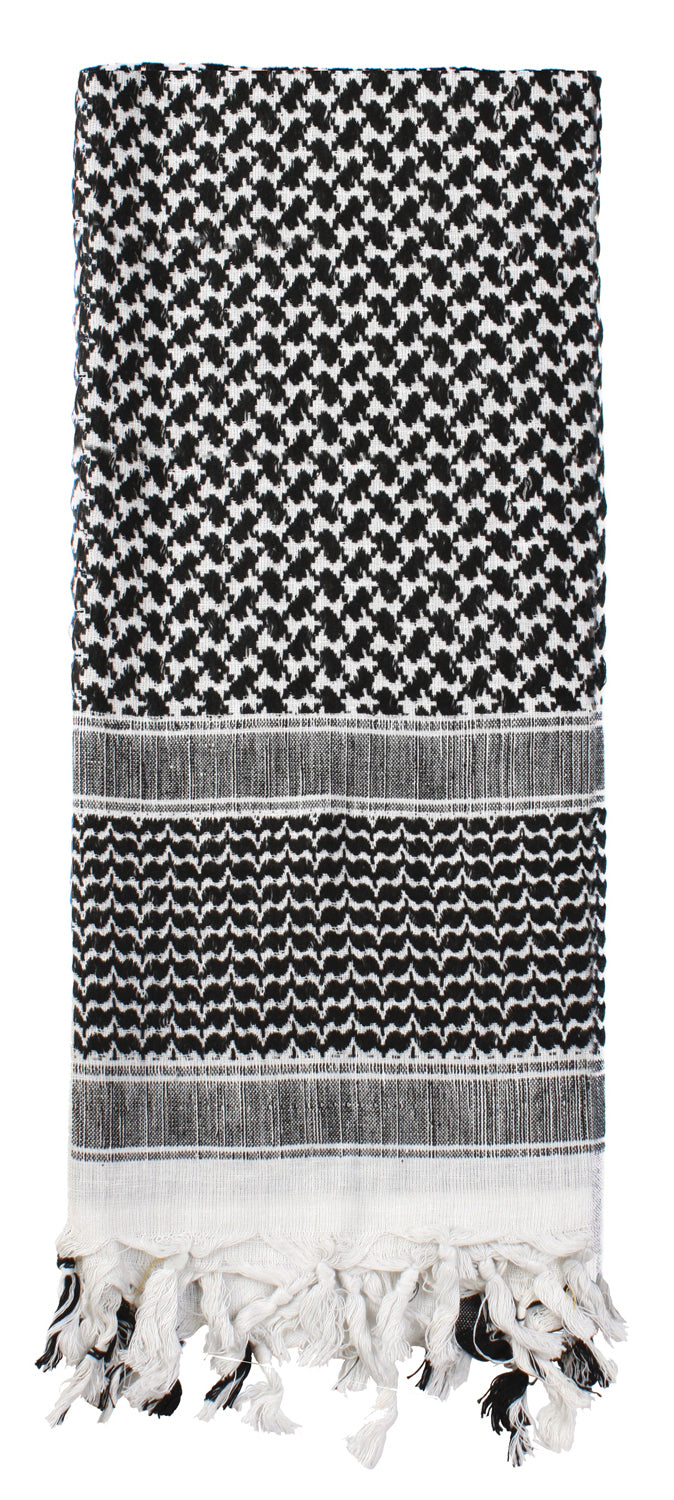 Shemagh Black And White