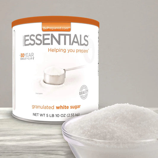 Emergency Essentials White Sugar Large #10 Can