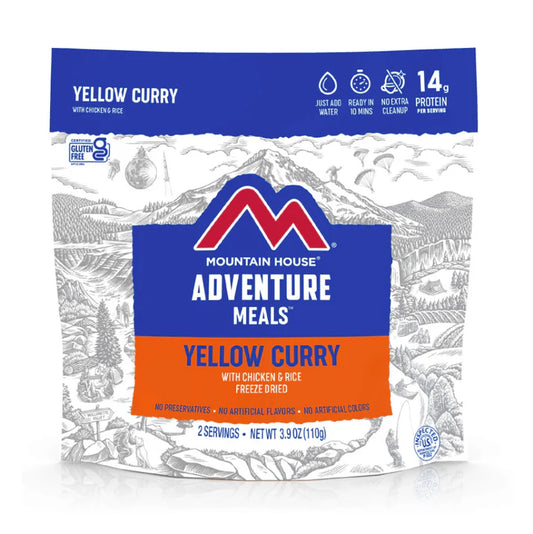 Yellow Curry with Chicken & Rice – Freeze-Dried Meal (Pouch) | Mountain House