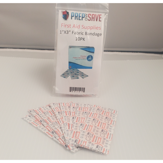 1" X 3" Bandages Fabric 10PK
