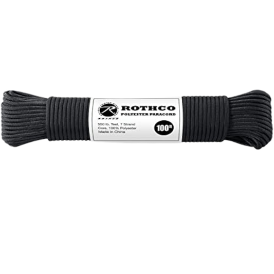 100ft 550 7-Strand Polyester Paracord