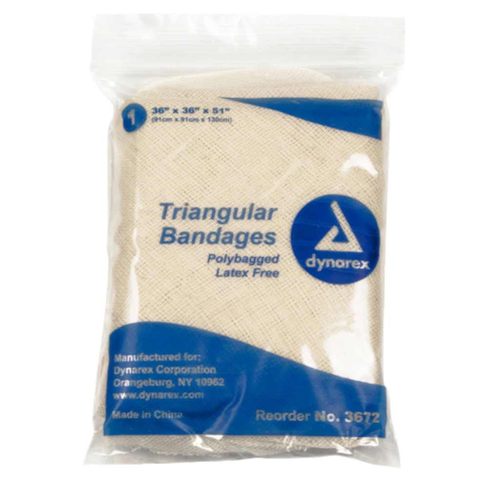 Triangular Bandage 36"x36"x51" 2pk