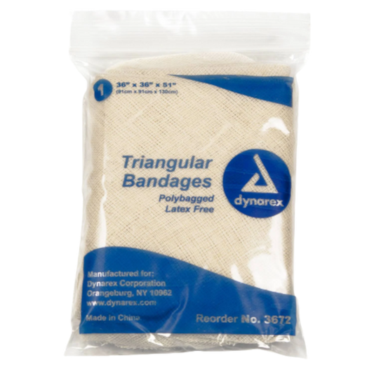 Triangular Bandage 36"x36"x51" 2pk