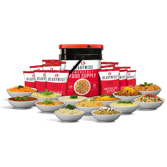 ReadyWise 120-Serving Emergency Food Supply