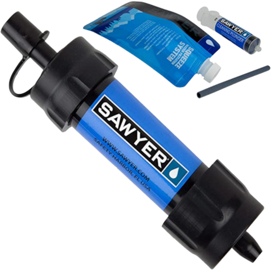 Sawyer Mini Water Filtration System  BLUE