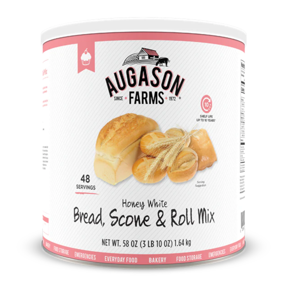 Honey White Bread, Scone & Roll Mix #10