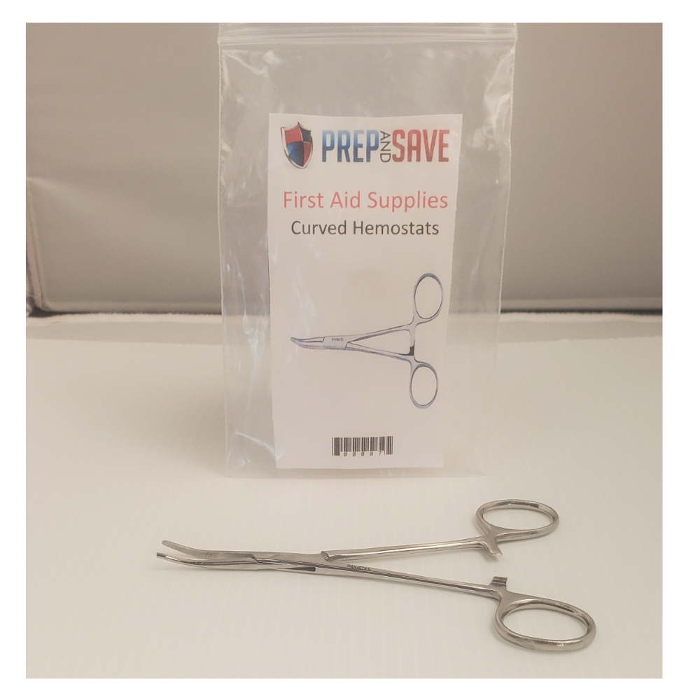 5-1/2-Inch Self Locking Curved Forceps (Hemostat) NON Sterile