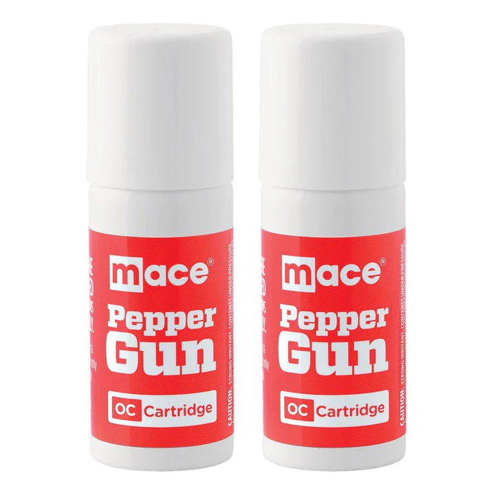 Pepper Gun 2 Pack OC Refill Cartridges