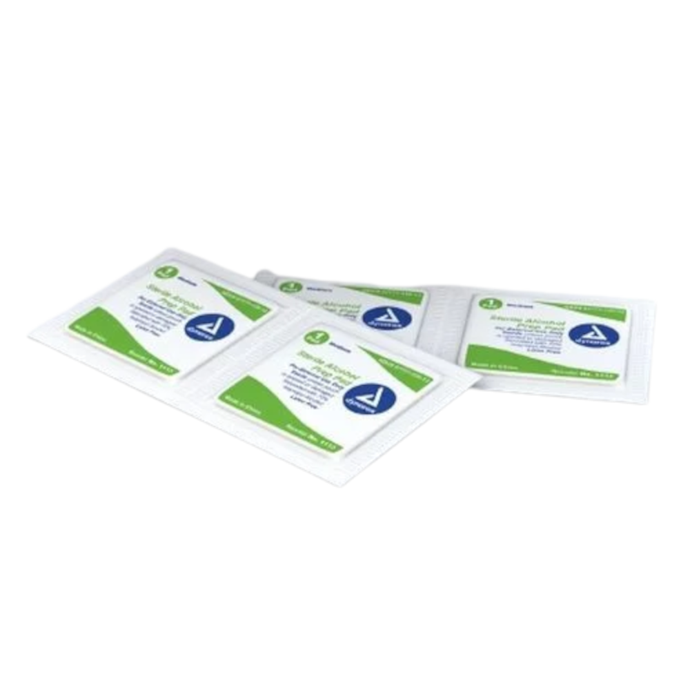 Dynarex Medium Sterile Alcohol Prep Pad – Box 200